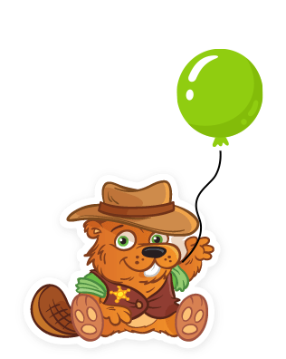 cartoon beaver