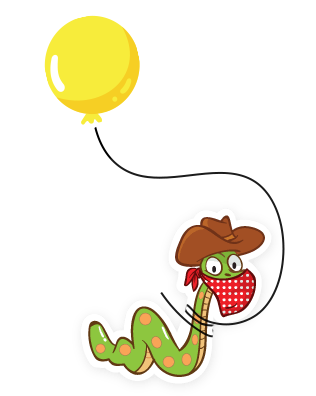 cartoon snake