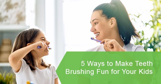 Ways to make teeth brushing fun for your kids