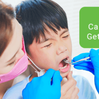 How early can children get cavities?