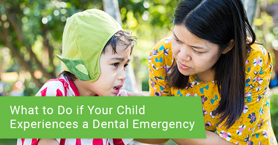 What to do if your child experiences a dental emergency
